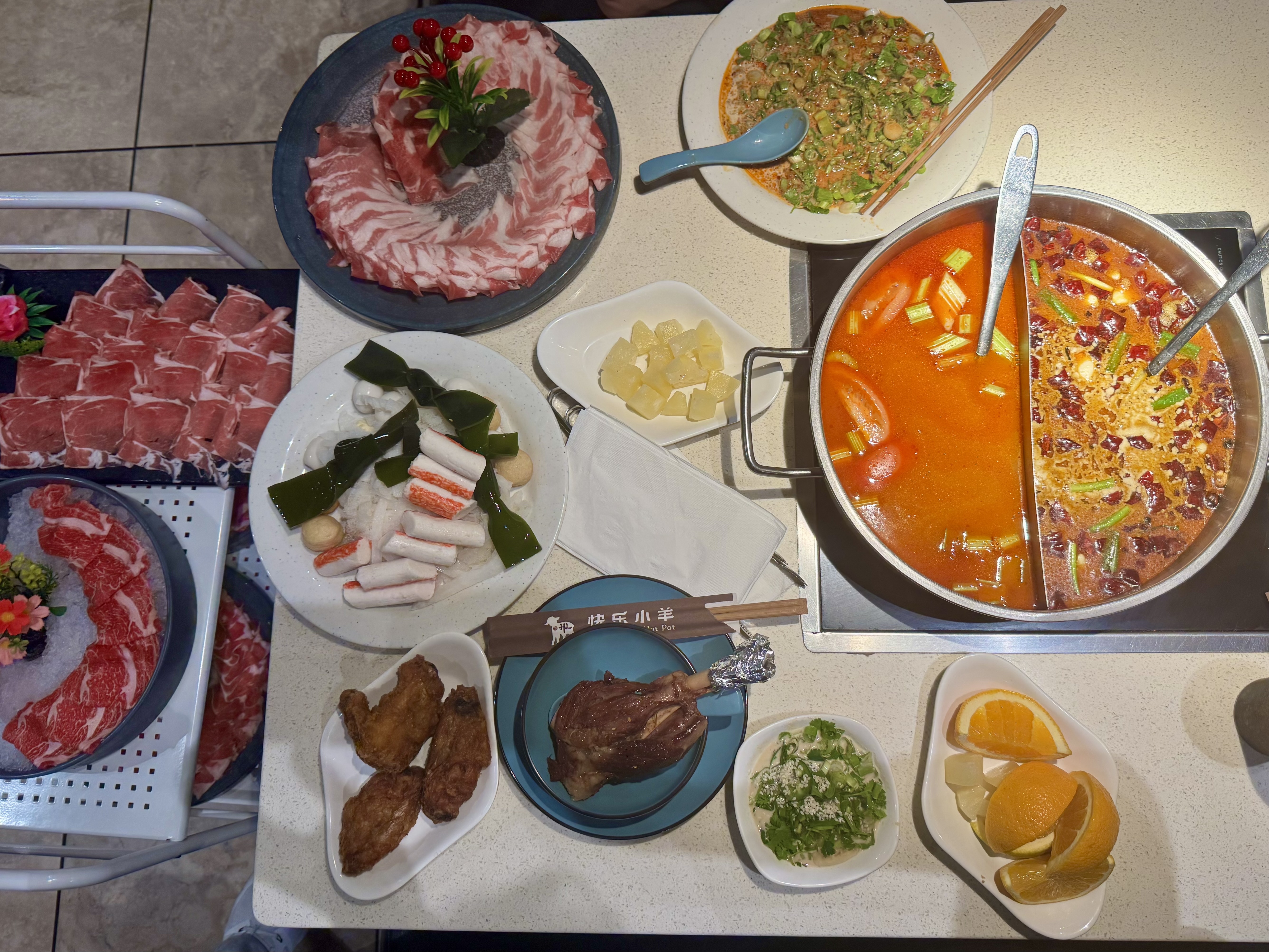 休斯敦快乐小羊火锅