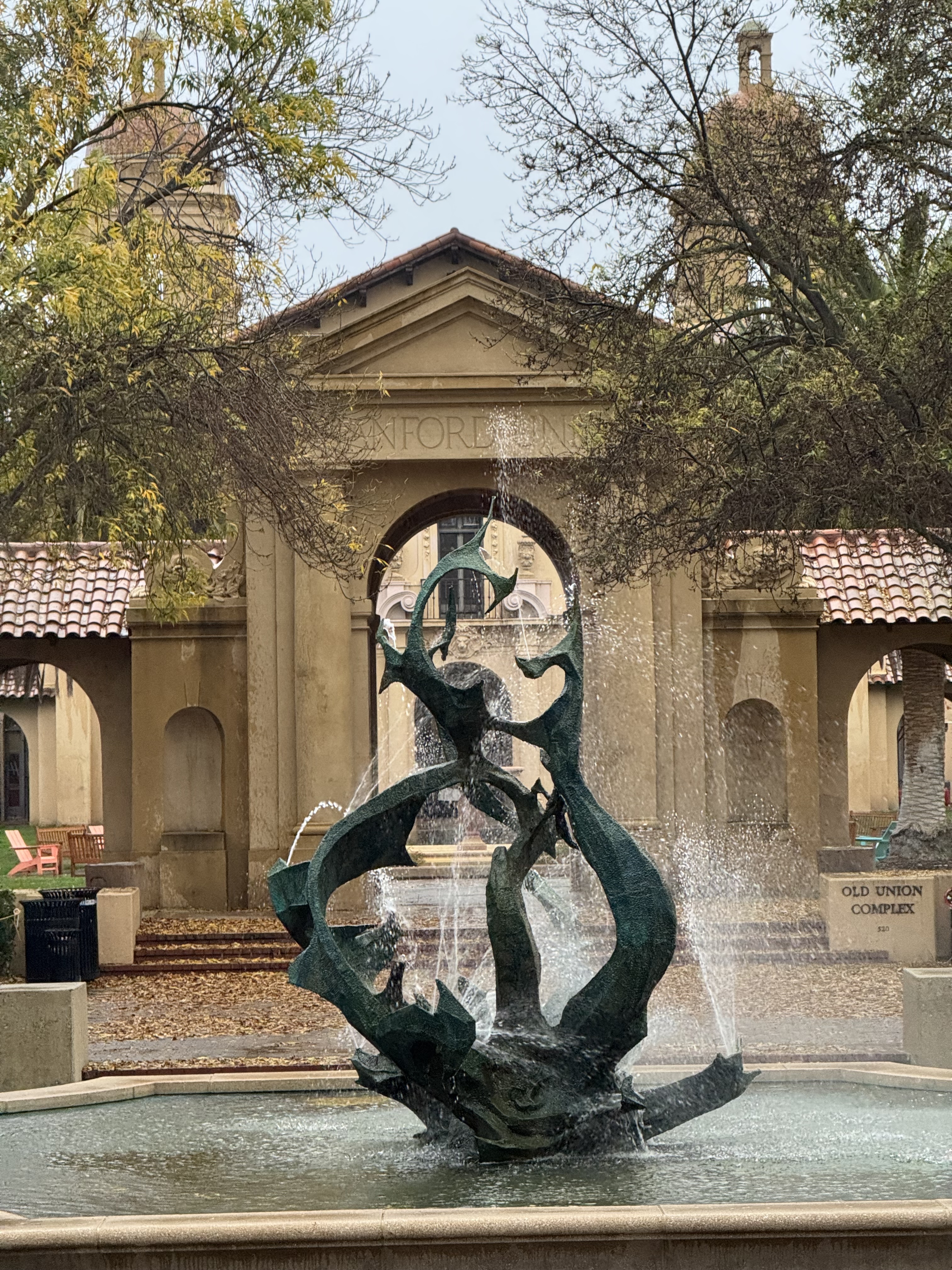 圣诞节游览斯坦福大学